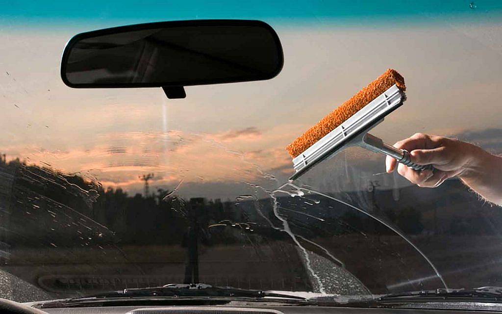 hot weawther car glass care