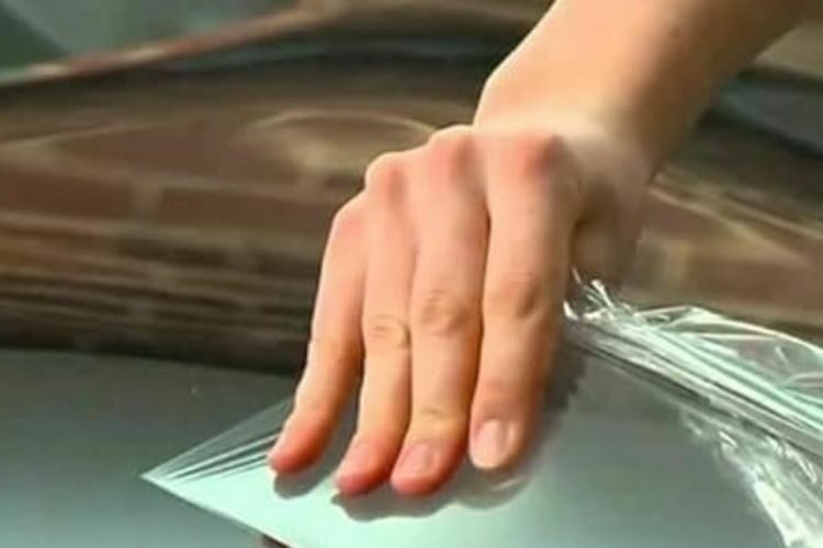 Use Clear Packing Tape for Windshield Repair